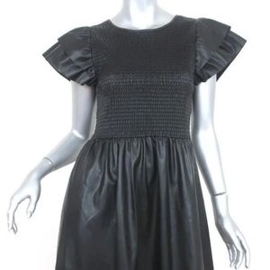 Zara Faux Leather Dress